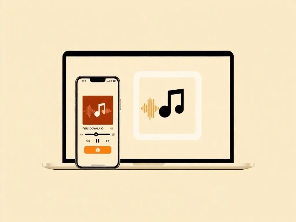 StarMaker recording opening on a phone and a laptop